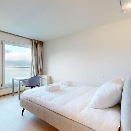 Lakefront Apartment With Exceptional View Territet Dış mekan fotoğraf